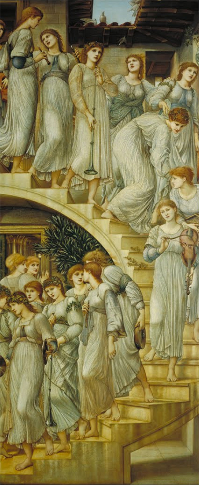 The Golden Stairs Edward Burne-Jones